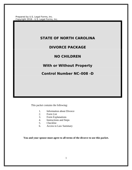 497316776-no-fault-agreed-uncontested-divorce-package-for-dissolution-of-marriage-for-persons-with-no-children-with-or-without-property-and-debts-north-carolina