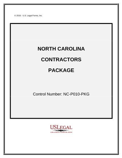 497317199-contractors-forms-package-north-carolina