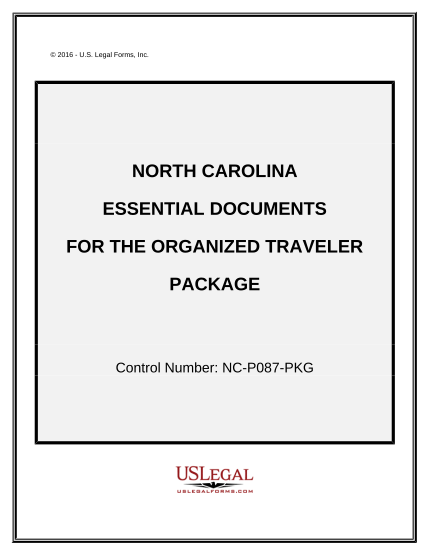 497317271-essential-documents-for-the-organized-traveler-package-north-carolina