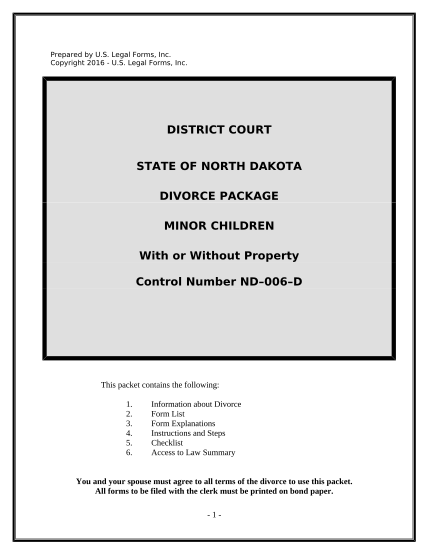 497317402-no-fault-agreed-uncontested-divorce-package-for-dissolution-of-marriage-for-people-with-minor-children-north-dakota