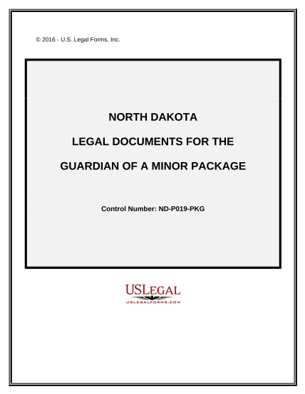 497317774-legal-documents-for-the-guardian-of-a-minor-package-north-dakota