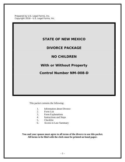 497319813-no-fault-agreed-uncontested-divorce-package-for-dissolution-of-marriage-for-persons-with-no-children-with-or-without-property-and-debts-new-mexico