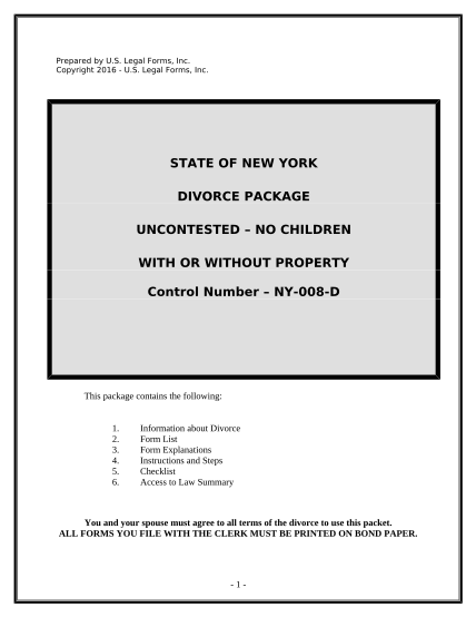 497321125-uncontested-divorce-package-for-dissolution-of-marriage-with-no-children-with-or-without-property-and-debts-property-and-or-debts-new-york