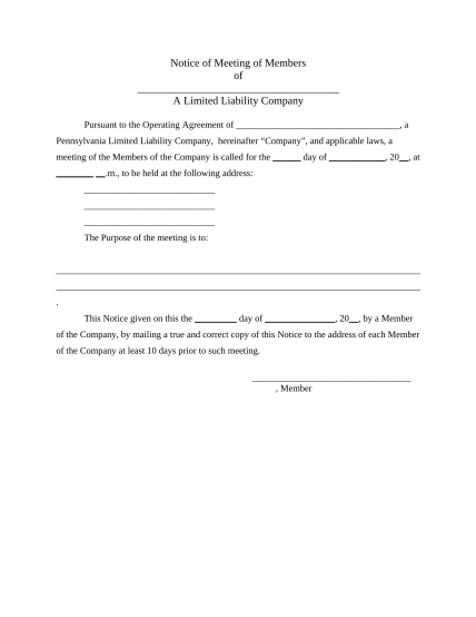 497324588-llc-notices-resolutions-and-other-operations-forms-package-pennsylvania