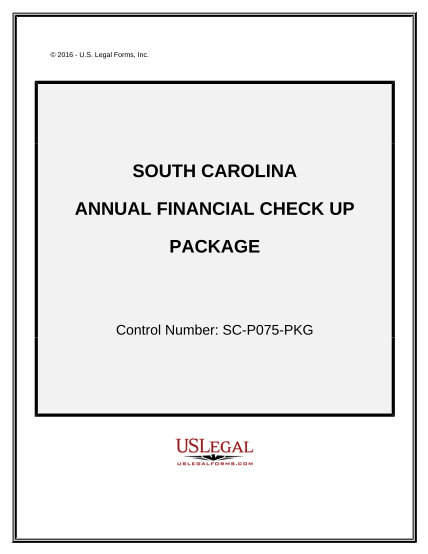 497325936-annual-financial-checkup-package-south-carolina