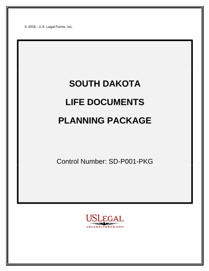 497326400-life-documents-planning-package-including-will-power-of-attorney-and-living-will-south-dakota