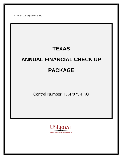 497327901-annual-financial-checkup-package-texas