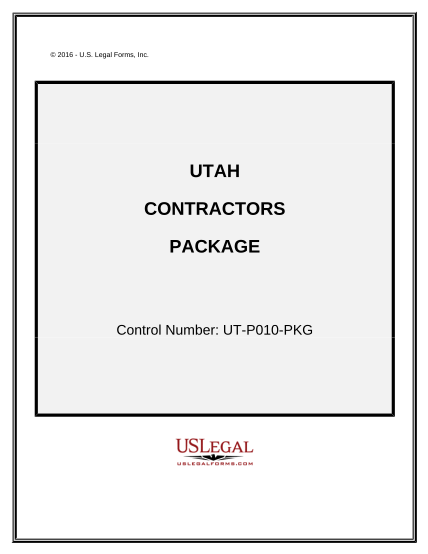 497427735-contractors-forms-package-utah