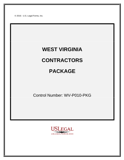 497431920-contractors-forms-package-west-virginia