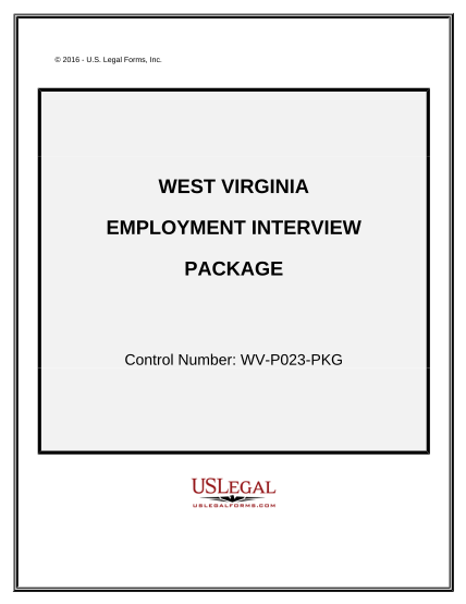 497431940-employment-interview-package-west-virginia