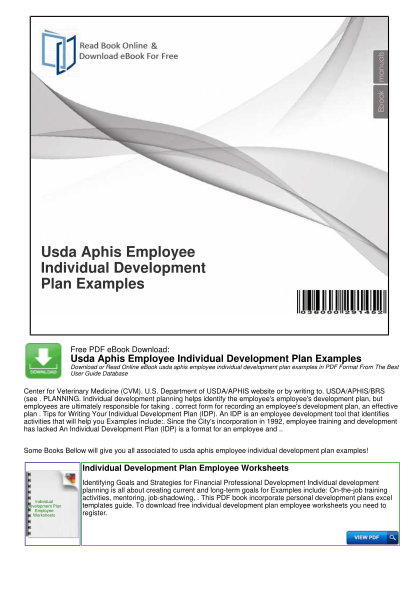 497748066-usda-aphis-employee-individual-development-plan-examples