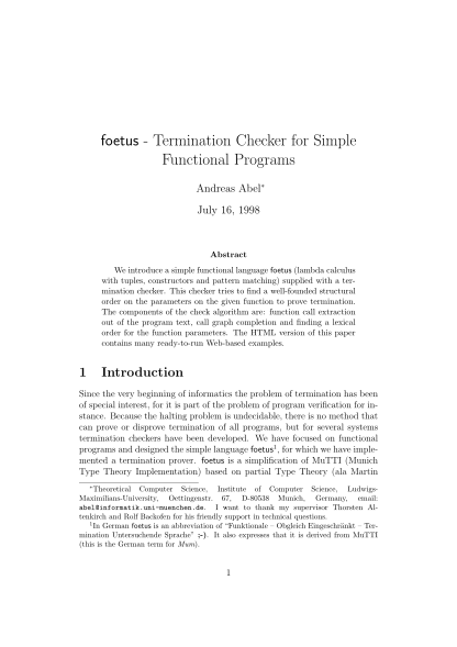 49983808-foetus-termination-checker-for-simple-functional-programs-cse-chalmers