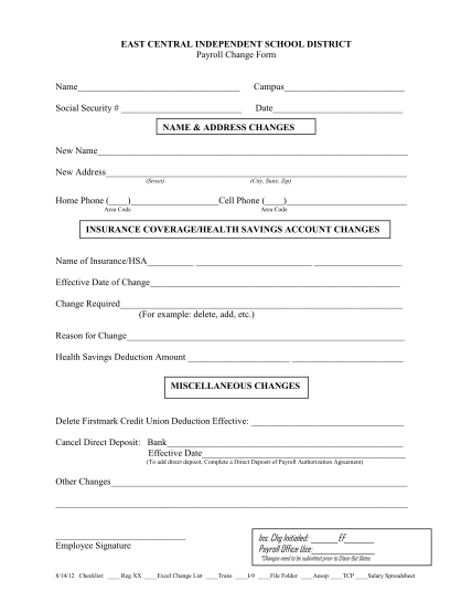 53 Employee Payroll Change Form Page 3 Free To Edit Download Print 53 Employee Payroll Change Form Page 3 Free To Edit Download Print