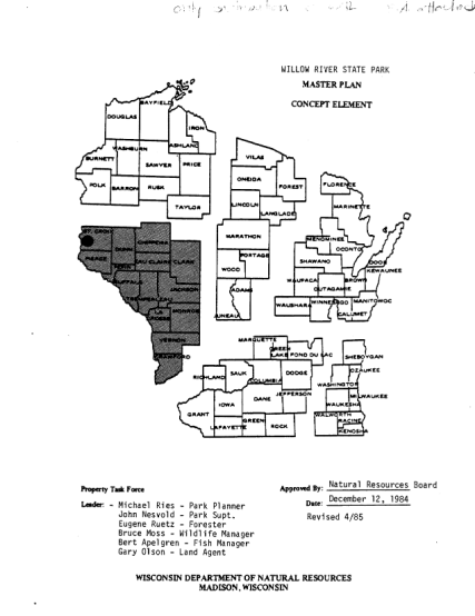 50067457-willow-river-state-park-master-plan-willow-river-state-park-master-plan-environmental-assessment-ea-dnr-wi