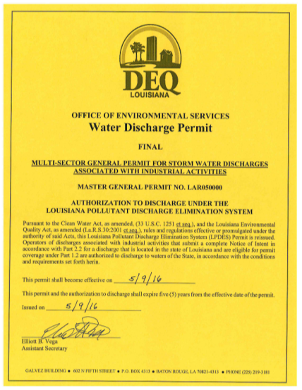 502020901-multi-sector-general-permit-msgp-deq-louisiana