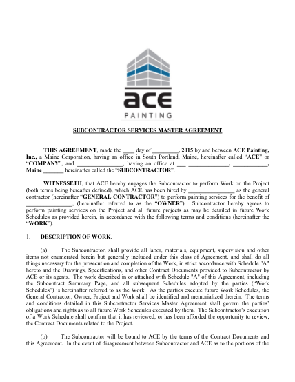 502124364-subcontractor-services-master-agreement-ace-painting-ace-corp