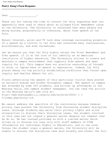 50231102-form-e-mail-from-cal-poly-provost-paul-j-zingg-foundation-for-thefire