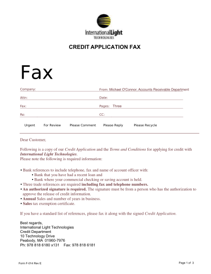 503125196-credit-application-fax-international-light-technologies