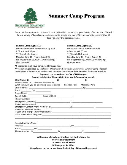 503152963-2016-summer-camp-program-wavier-form-newpdf-city-of-cityofwilliamsport