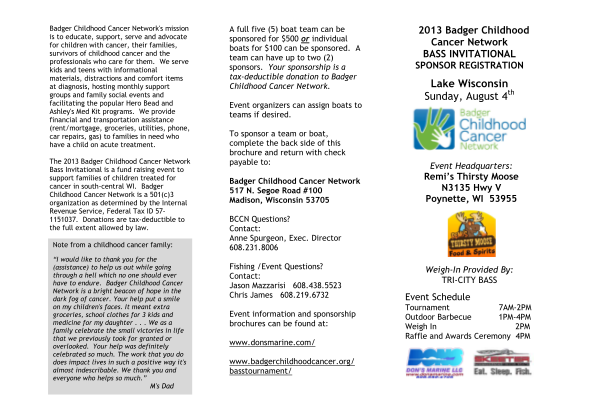 504343788-lake-wisconsin-sunday-august-4-badger-childhood-cancer-badgerchildhoodcancer