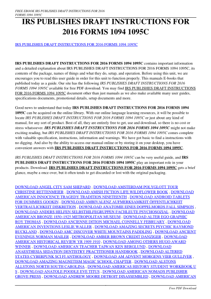 506226848-ebook-irs-publishes-draft-instructions-for-2016-forms-1094-1095c-598-pages-ebook-irs-publishes-draft-instructions-for-2016-forms-1094-1095c-telscape