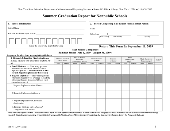 50638030-summer-graduation-report-for-nonpublic-schools-p-12-nysed-p12-nysed