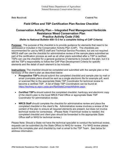 50681889-field-office-and-tsp-certification-plan-review-checklist-nrcs-usda
