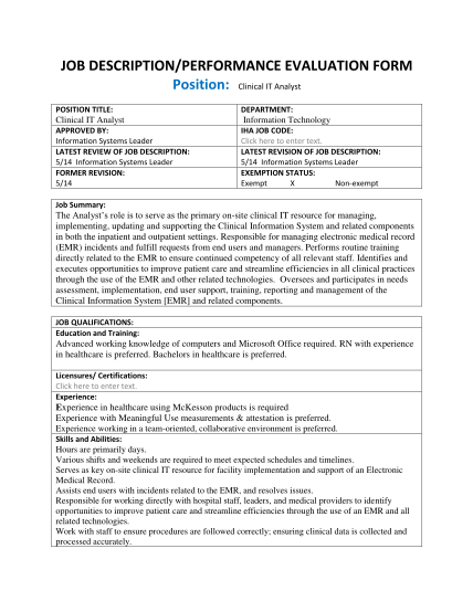 507414850-job-descriptionperformance-evaluation-form-daviscountyhospital