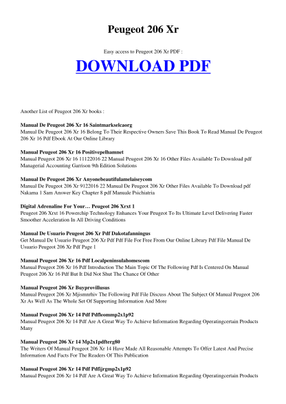 507481962-peugeot-206-xrpdf-and-related-books-peugeot-206-xrpdf-and-related-books-tolife-esy