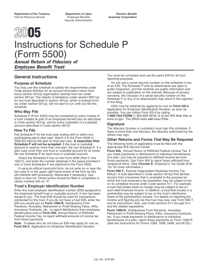 507887450-2005-instruction-5500-schedule-p-instructions-for-schedule-p-form-5500-irs