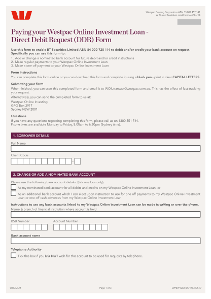 508990931-paying-your-westpac-online-investment-loan-direct-debit-request-ddr-form-use-this-form-to-enable-bt-securities-limited-abn-84-000-720-114-to-debit-andor-credit-your-bank-account-on-request