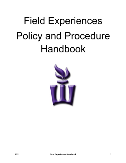 509012630-field-experiences-policy-and-procedure-handbook-winona-state-winona