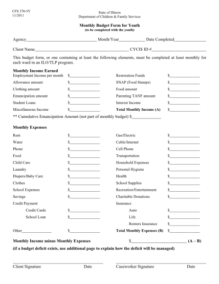 50905186-cfs-370-5y-monthly-budget-form-for-youth-state-of-illinois