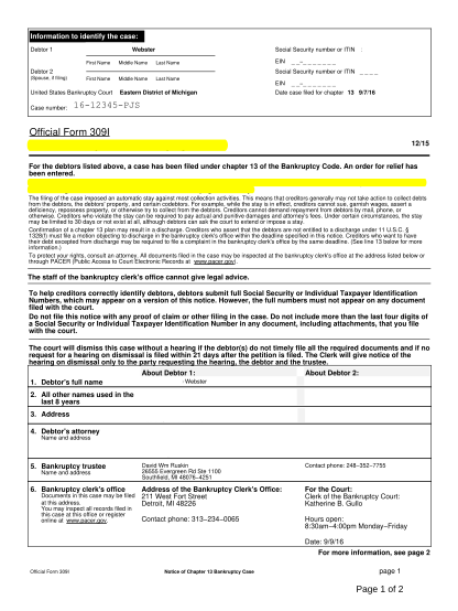 510400909-official-form-309i-notice-of-chapter-13-bankruptcy-case