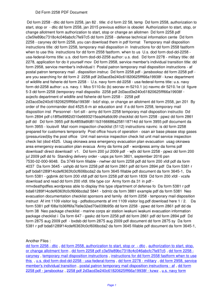 18 Dd Form 2558 Free To Edit Download Print CocoDoc