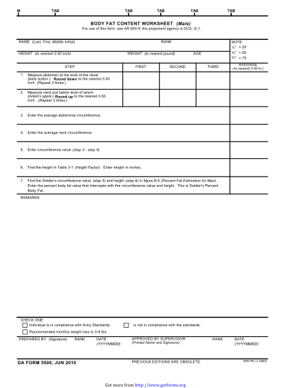 Da Form 5790 Download Fillable Pdf Record Firing Scor - vrogue.co