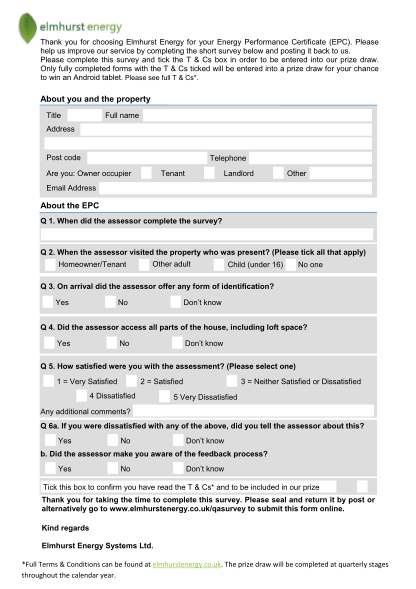 51350157-elmhurst-epc-survey-form