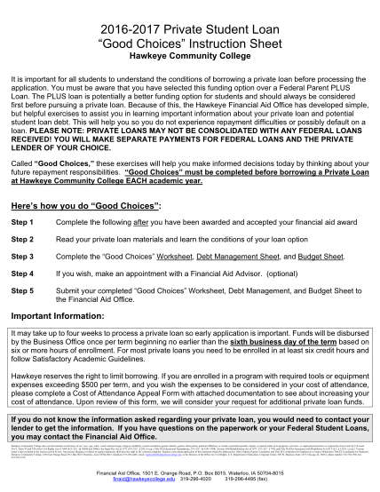 514332797-2016-2017-private-student-loan-good-choices-instruction-sheet-hawkeyecollege