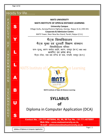 51441360-fillable-dca-syllabus-mats-university-pdf-form