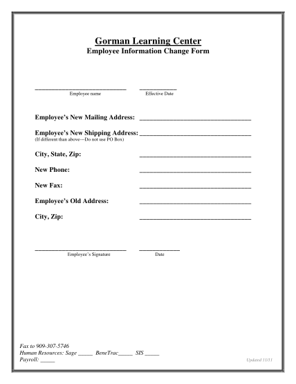51461802-employee-information-change-form-pdf-gorman-learning-center-gormanlc
