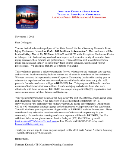 51480102-2012-nky-tbi-conference-corporate-sponsor-letter-and-form-032312doc-fdcorderformi-bridgesnky