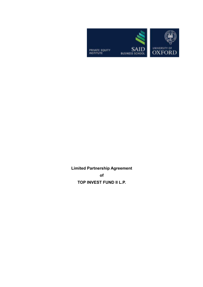 516561701-limited-partnership-agreement-of-top-invest-fund-ii-lp