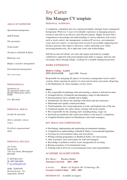 516573583-site-manager-cv-template-site-manager-cv-sample