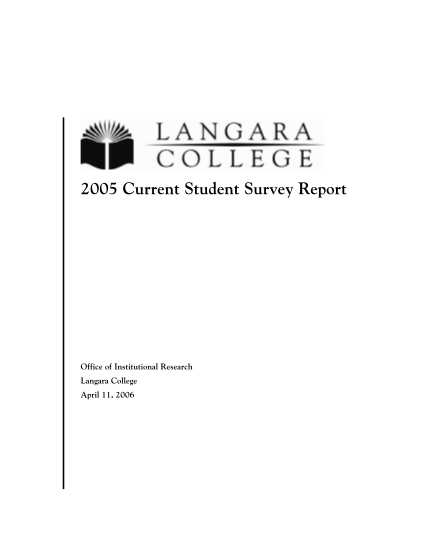 51674658-draft-report-current-student-survey-2005doc
