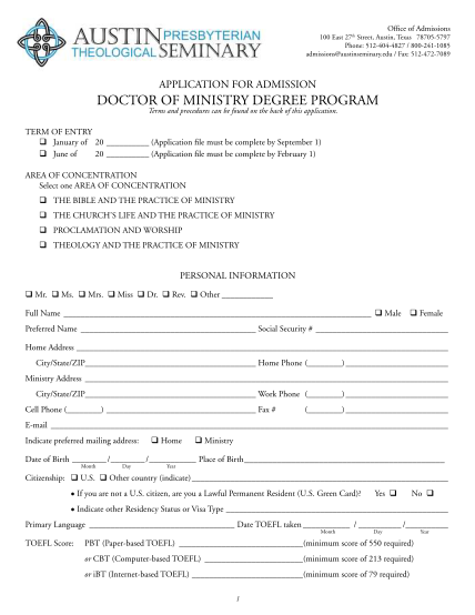 51770008-application-for-admission-doctor-of-ministry-degree-program