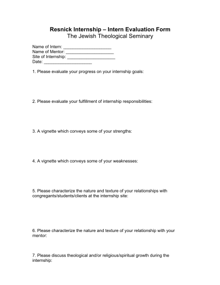 51867684-resnick-internship-intern-evaluation-form-the-jewish-jtsa