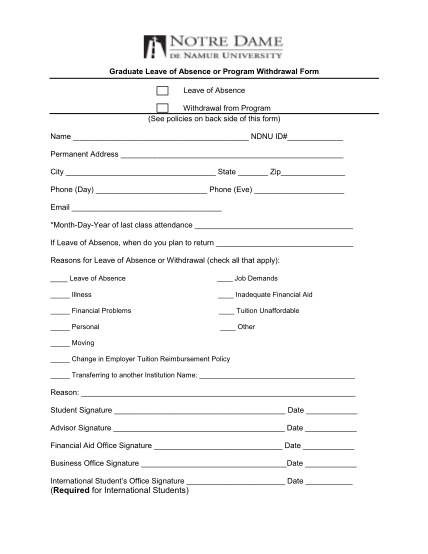 51890781-graduate-leave-of-absence-or-program-withdrawal-form-ndnu