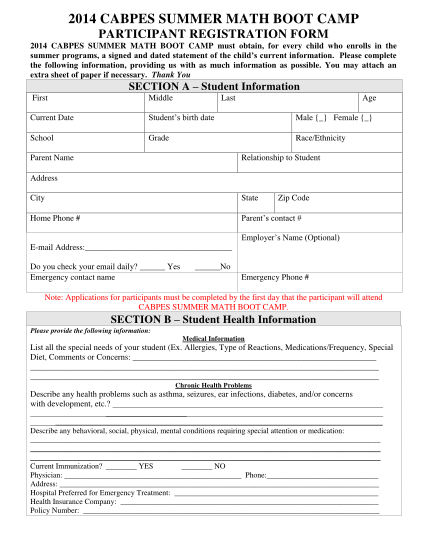 51927400-2014-cabpes-summer-math-boot-camp-participant-registration-form