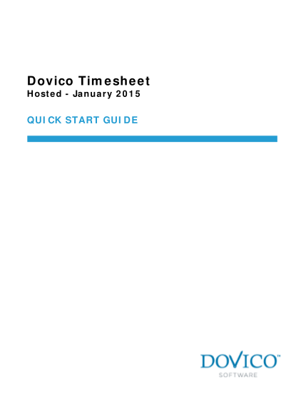 519645252-dovico-timesheet-quick-start-guide-dovico-software