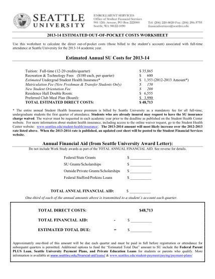 51964941-estimated-annual-su-costs-for-2013-14-annual-seattle-university-seattleu
